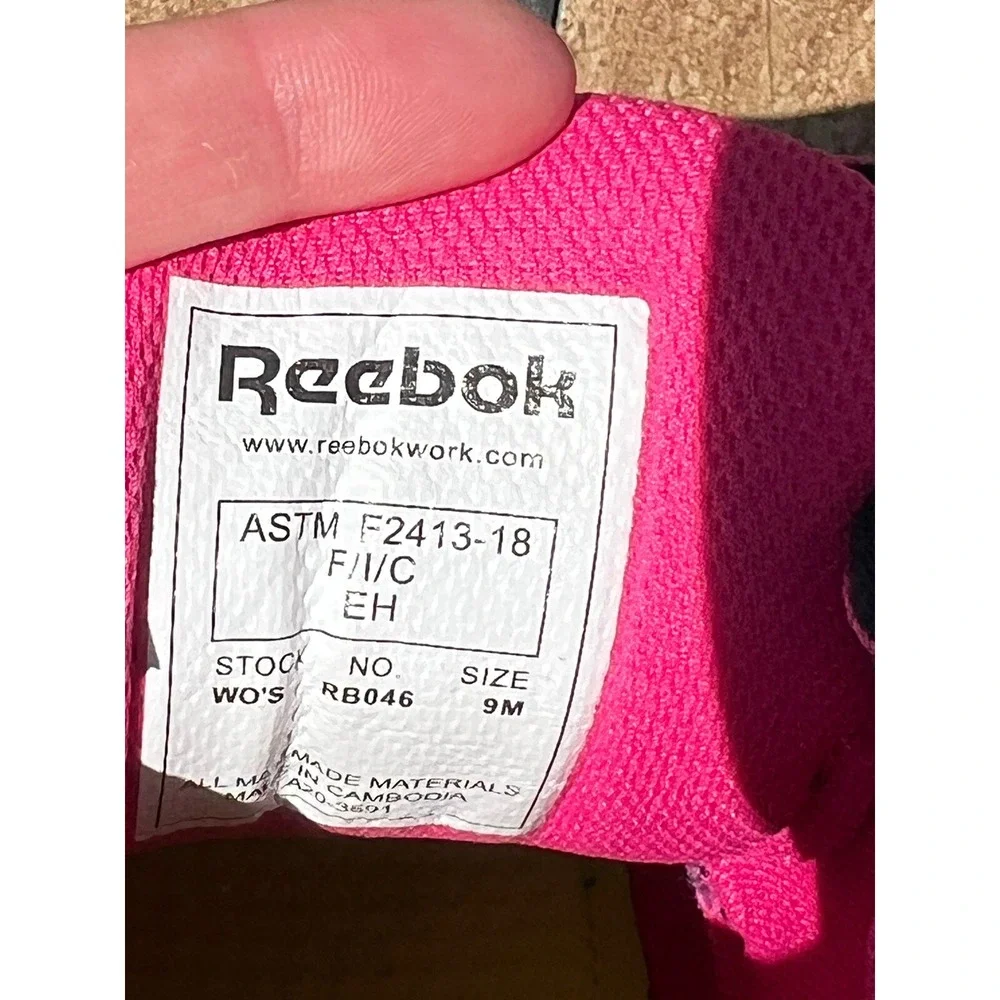 Reebok Work RB046 Women's Sublite Cushion Work‎ Alloy Safety Toe Shoe EH Rated